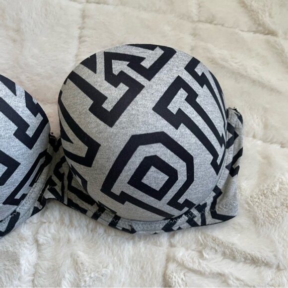 Victoria's Secret PINK | Logo Wear Everywhere Multi-Way Push-up Bra | Size 34D - Picture 4 of 13